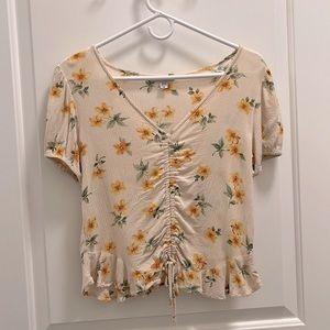 American Eagle Outfitters Floral Shirt
